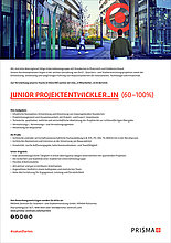 Junior Projektentwickler_in (60-100%)