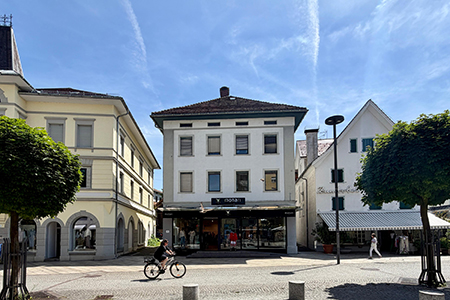 Marktstraße 11 vor dem Brand im Juli 2026.
